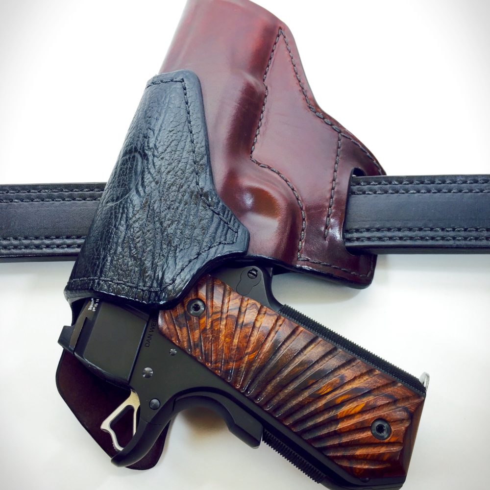 Outside Waistband (OWB) Gun Holster Style 4 – S & S Leatherworks