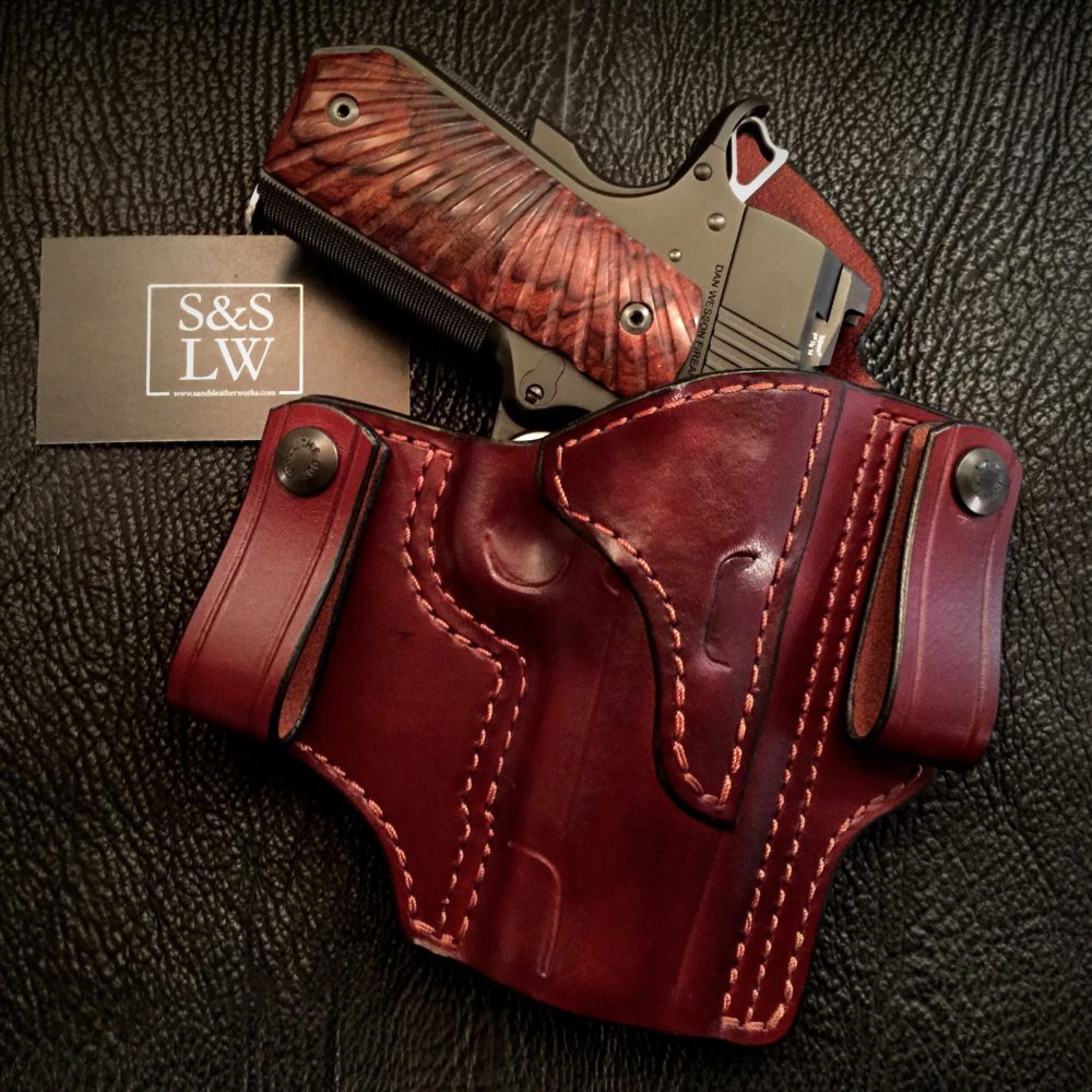 Inside Waistband (IWB) Style 1 Gun Holster – S & S Leatherworks