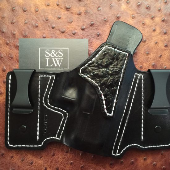 Inside Waistband (IWB) Gun Holster Style 2 – S & S Leatherworks