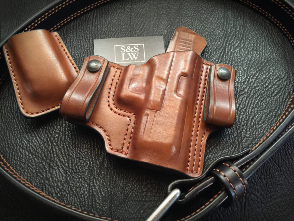 Inside Waistband (IWB) Style 1 Gun Holster – S & S Leatherworks