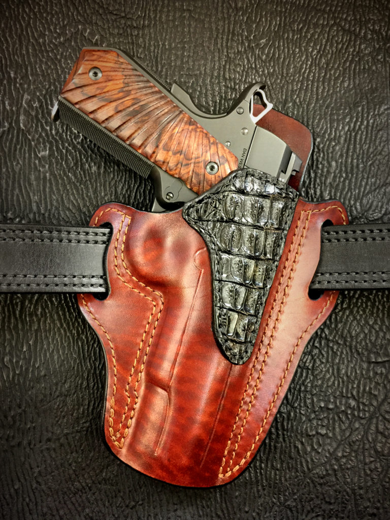 Outside Waistband (OWB) Gun Holster Style 1 – S & S Leatherworks