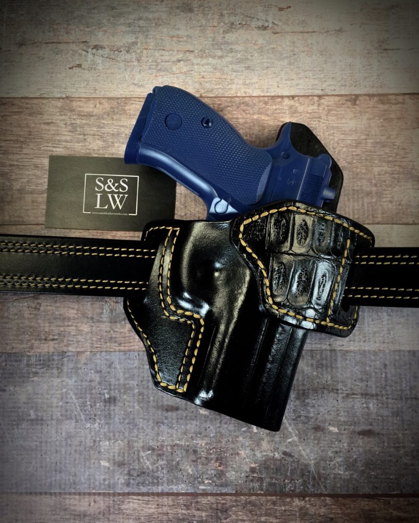 Outside Waistband (OWB) Gun Holster Style 3 – S & S Leatherworks