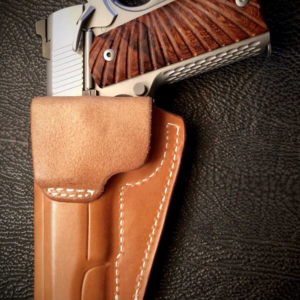 Outside Waistband Gun Holster (OWB) Style 5 – S & S Leatherworks